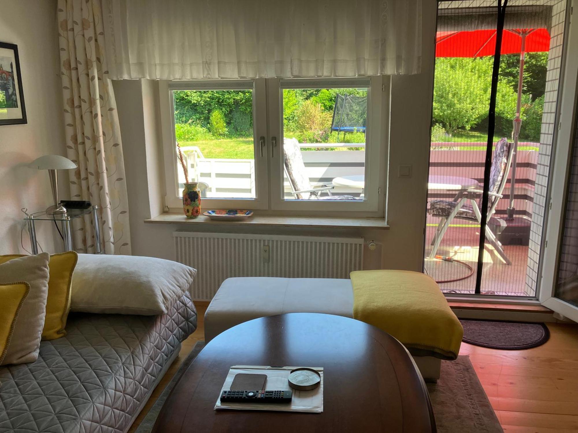 Ferienwohnung Im Gruenen Mit Balkon Хердеке Экстерьер фото